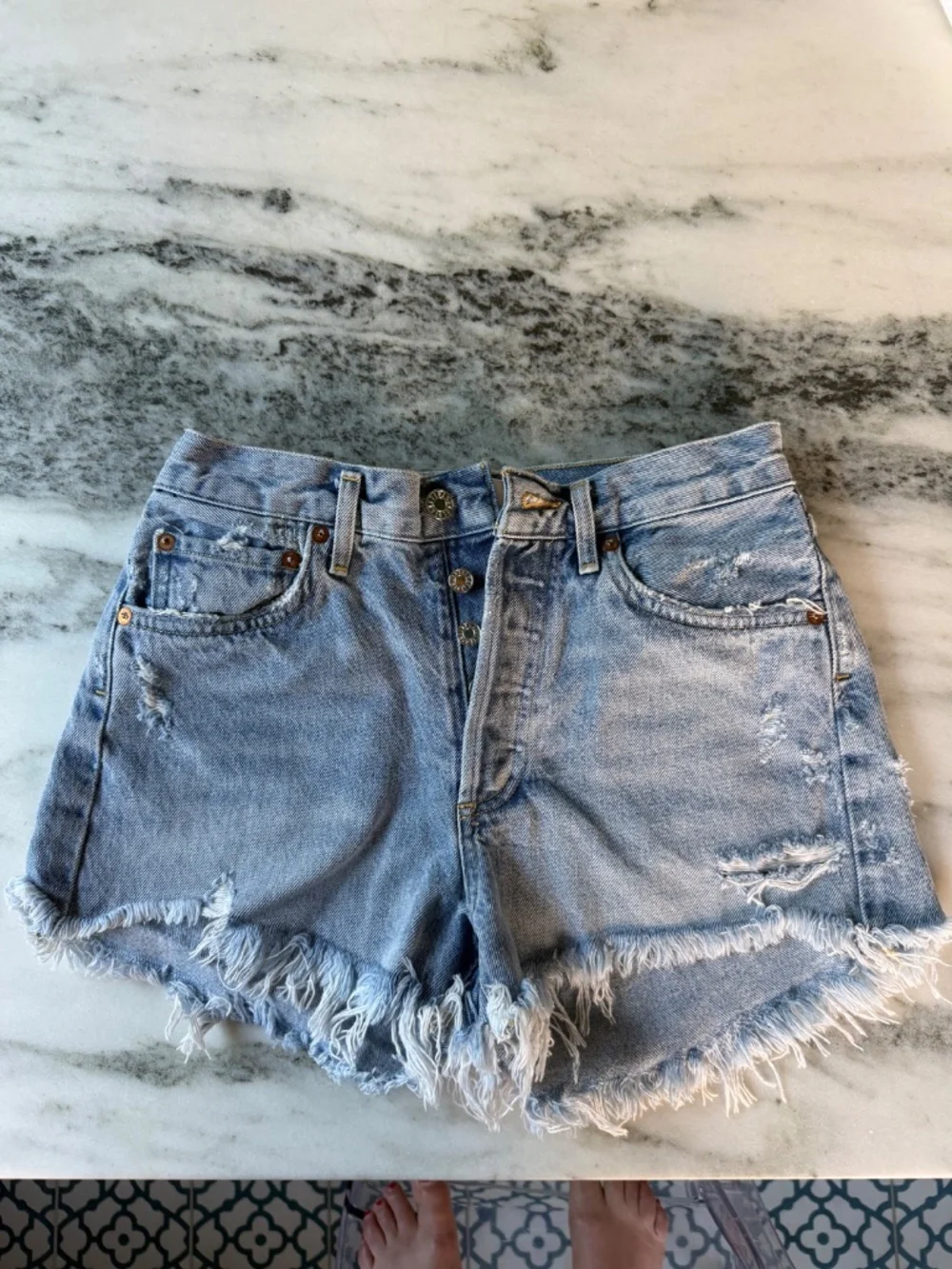 Agolde parker denim